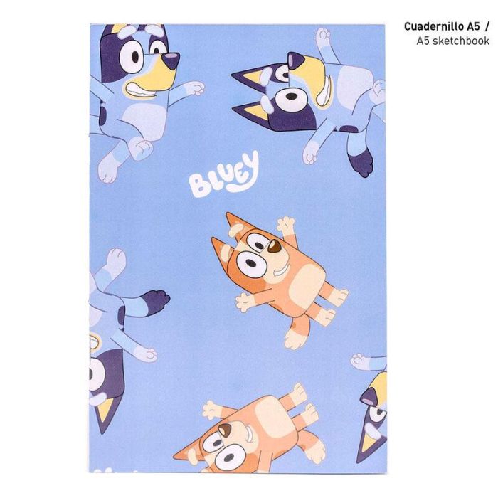 Cerda Set de Papelería Coloreable Bluey para Niños - Kit de Dibujo y Pintura Infantil Temática Bluey para Estimular la Creatividad 3