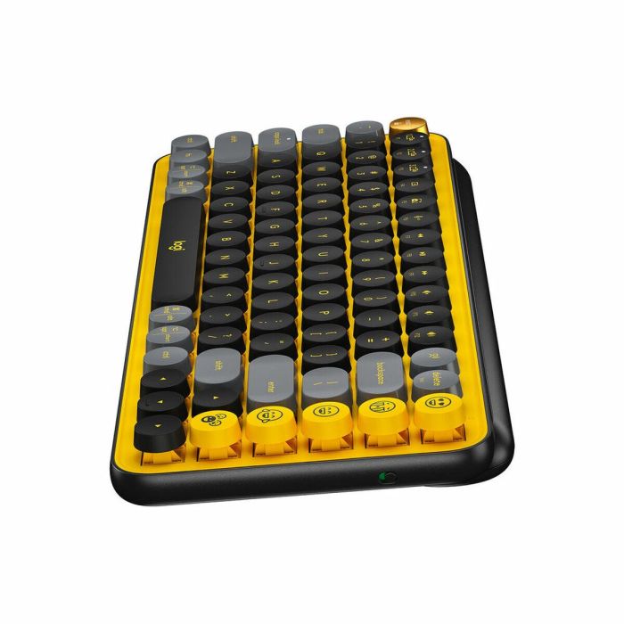 Teclado Inalámbrico Logitech 920-010728 Negro Amarillo Qwerty Español 3