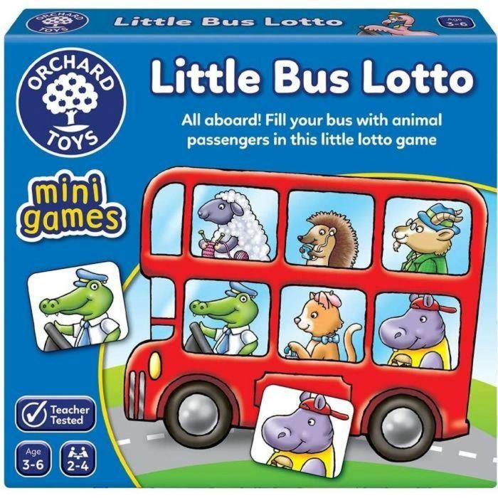 Orchard Toys AUC5011863102072 Little Bus Lotto - Juego de lotería 0 Orchard Toys AUC5011863102072 Little Bus Lotto - Juego de lotería 0