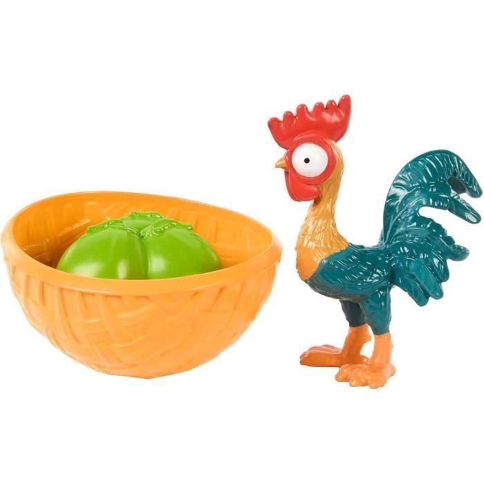 Mattel Jbt66 Pack 2 Muñecas Hermanas Vaiana y Simea Disney Vaiana 2 con Heihei, accesorios y atuendos de quita y pon 4