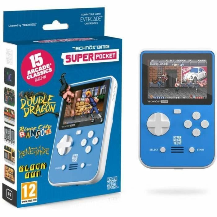 Consola Retrogaming - SOLO PARA JUEGOS - Technos Super Pocket