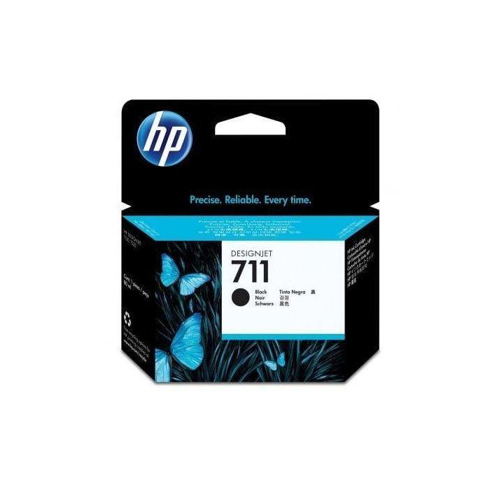HP Tinta Negro Designjet T120-T520 Nº 711 Alta Capacidad 80 ML