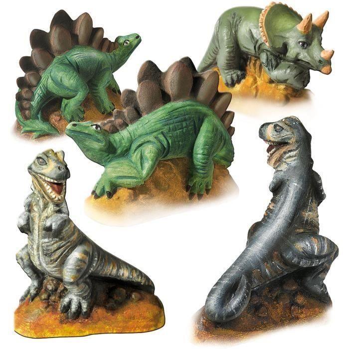 Moldeo y pintura - dinosaurios 3 Moldeo y pintura - dinosaurios 3