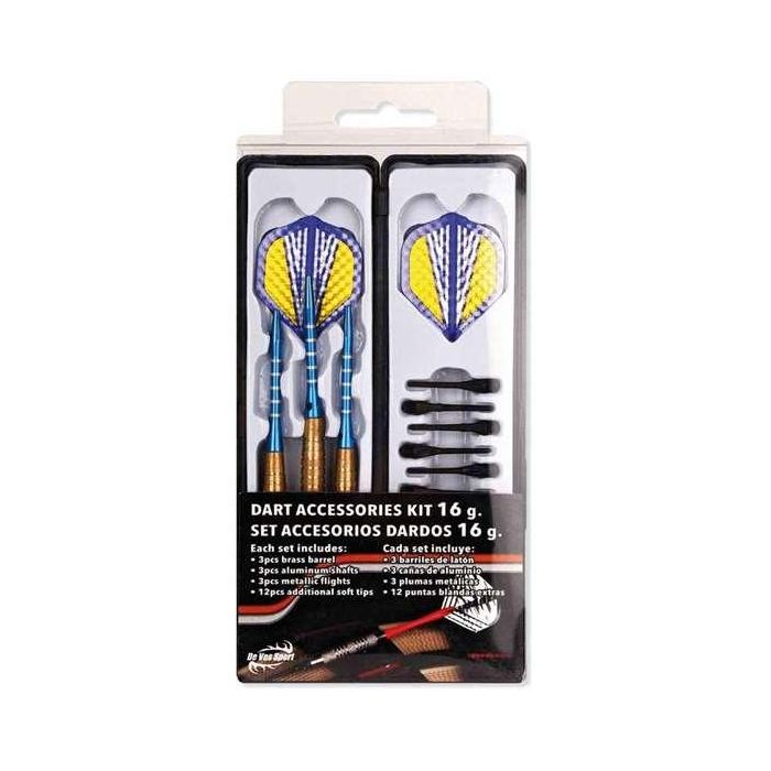 Estuche con 3 dardos 16 gr. metalizados 1 Estuche con 3 dardos 16 gr. metalizados 1
