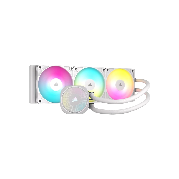 Corsair NAUTILUS 360 RS ARGB Liquid Refrigerador de aire Blanco CW-9060095-WW, Compatible con Intel y AMD, 3 Ventiladores, PWM 0 Corsair NAUTILUS 360 RS ARGB Liquid Refrigerador de aire Blanco CW-9060095-WW, Compatible con Intel y AMD, 3 Ventiladores, PWM 0