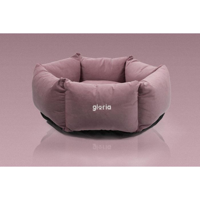 Cama para Perro Gloria Hondarribia Rosa 75 x 75 cm Hexagonal 4