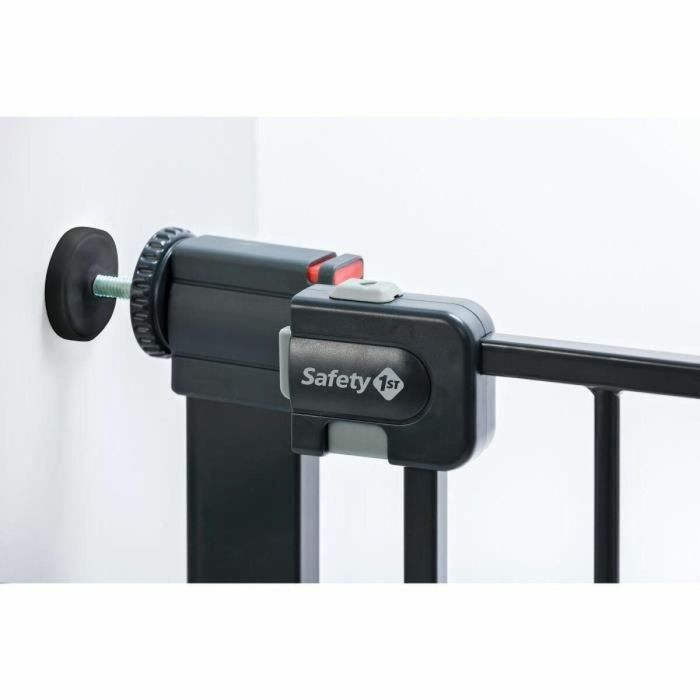 Safety 1St Barrera de seguridad para niños Easy Close - 4 Puntos de Presión, SecurTech®, Metal Negro 3