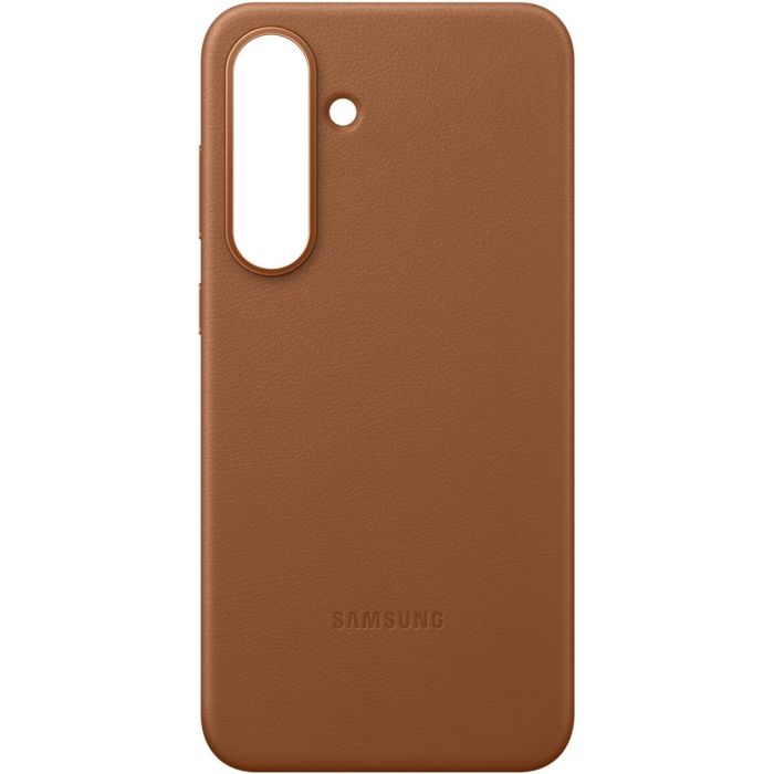 Samsung Funda Kindsuit Galaxy S25 FE, Protectora de Imitación Piel, Color Canela 3 Samsung Funda Kindsuit Galaxy S25 FE, Protectora de Imitación Piel, Color Canela 3