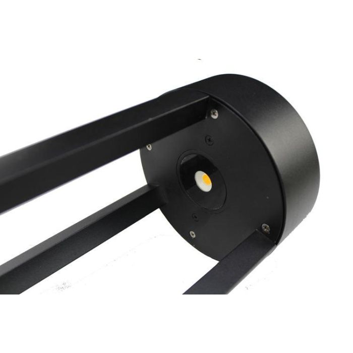 Baliza LED Exterior 60Cm 10W 220VAC 3000ºK Negro 1 Baliza LED Exterior 60Cm 10W 220VAC 3000ºK Negro 1