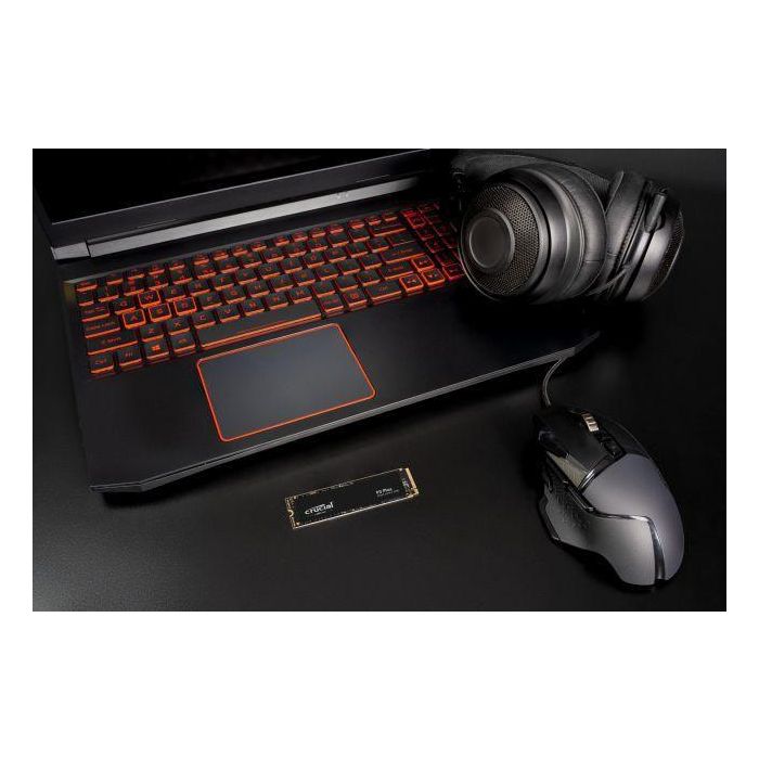 Crucial P3 Plus M.2 1TB NVMe PCIe 4.0 x 4 SSD Disco Duro Sólido 5000 MB/s Lectura 3600 MB/s Escritura