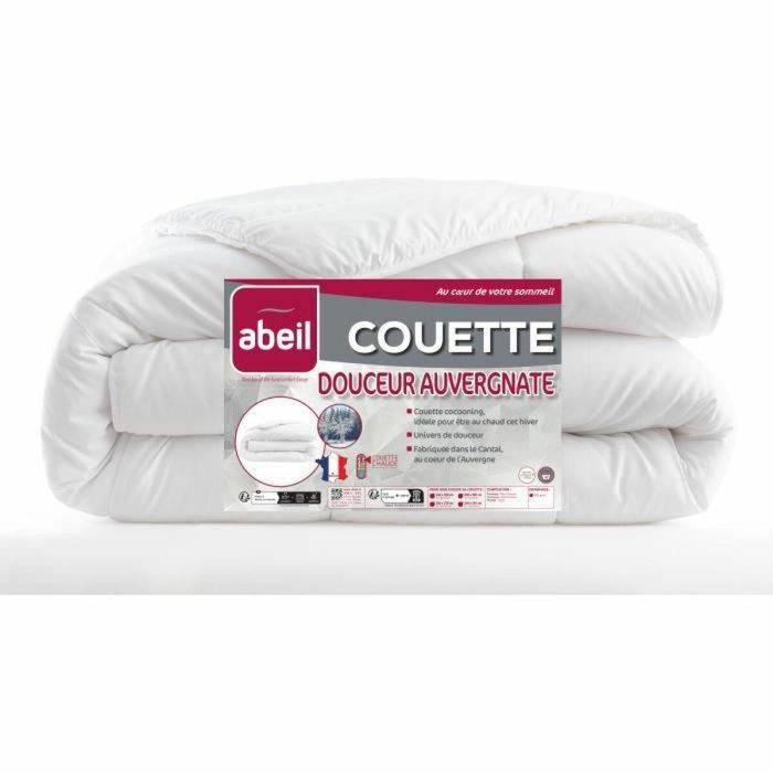Abeil Edredón Nórdico Suave Auvergne, Extra Cálido para Invierno, Medidas 220x240 cm, 400 g/m², Para 2 Personas 3 Abeil Edredón Nórdico Suave Auvergne, Extra Cálido para Invierno, Medidas 220x240 cm, 400 g/m², Para 2 Personas 3