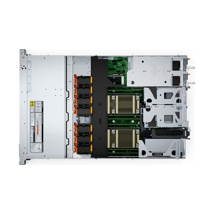 Dell Servidor Poweredge R660XS Xeon Silver 4410Y 32GB DDR5 1x480GB SSD 8x2.5" Hot-Swap 2x700W 1U Rackmount 3