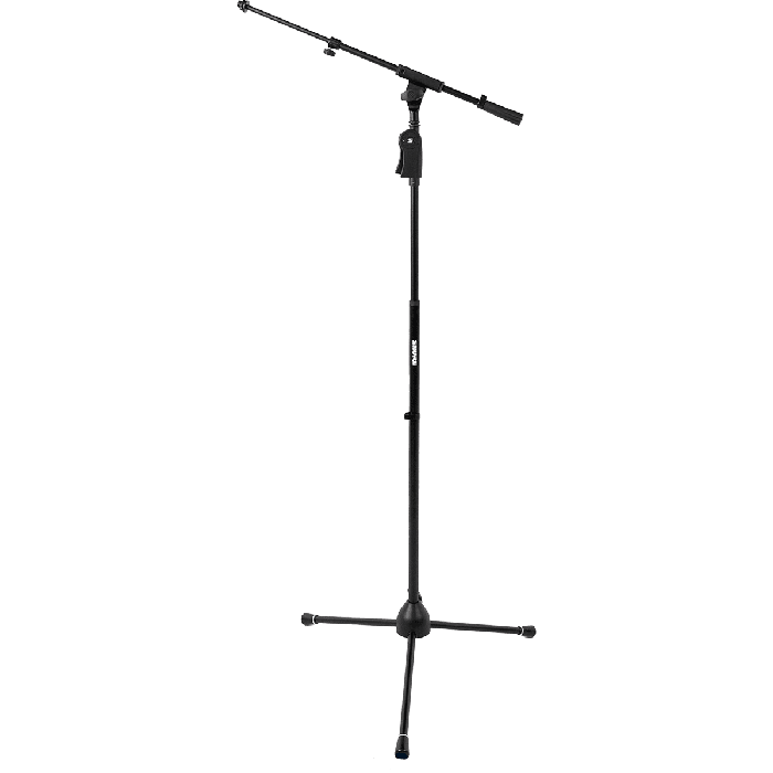 SBG Soporte de Micrófono de Suelo con Base Trípode, Altura Regulable 1143-1765mm y Mango Ergonómico 1