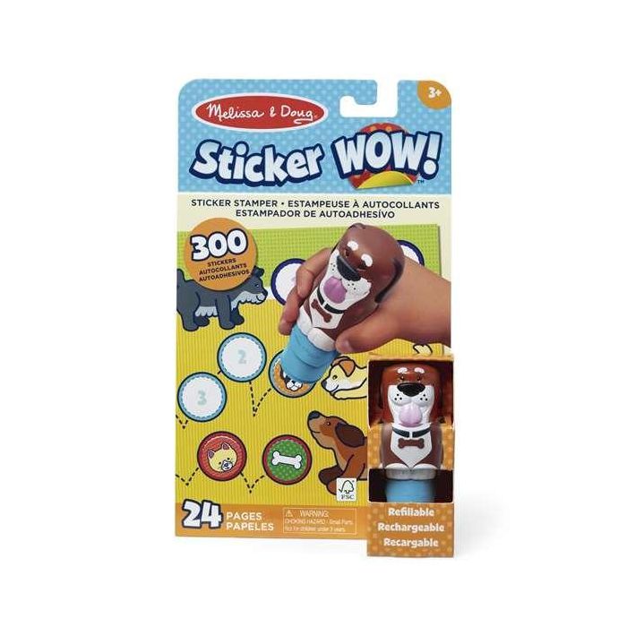 Melissa & Doug Sticker Wow! Perros 50324 Sticker con Estampador y Cuaderno de Actividades 12