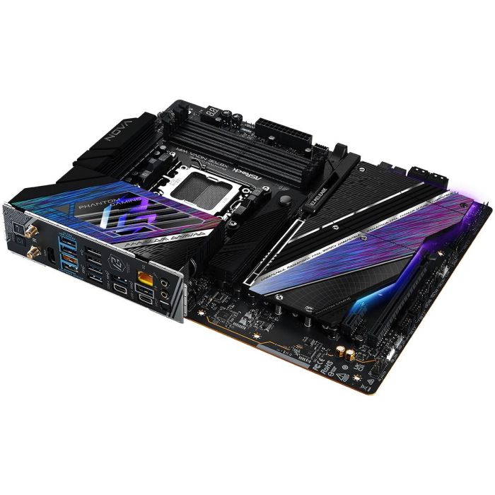 ASROCK X870E Nova WiFi (AM5) (D) Placa base AMD Zócalo AM5, Ryzen 7000/8000/9000, DDR5, Wi-Fi 7, ATX 6 ASROCK X870E Nova WiFi (AM5) (D) Placa base AMD Zócalo AM5, Ryzen 7000/8000/9000, DDR5, Wi-Fi 7, ATX 6