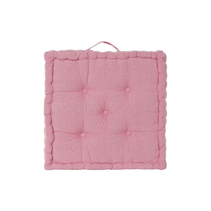 DKD Home Decor Cojín Básico 100% Algodón Colores Surtidos (Verde, Rosa, Naranja) 60x60x13 cm - Pack de 3 Unidades. Colección Verano. 4 DKD Home Decor Cojín Básico 100% Algodón Colores Surtidos (Verde, Rosa, Naranja) 60x60x13 cm - Pack de 3 Unidades. Colección Verano. 4