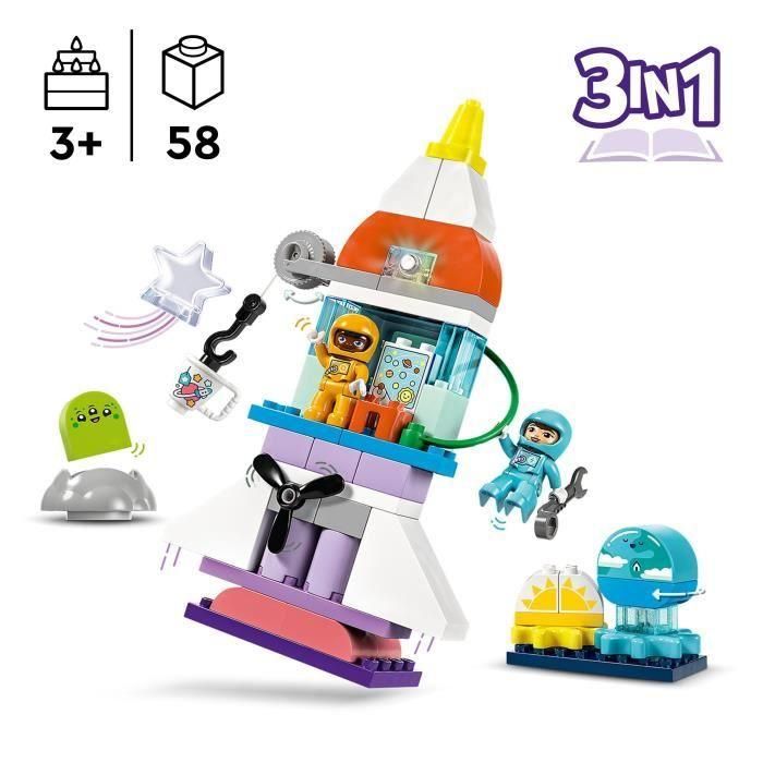 Lego Duplo Aventura En Lanzadera Espacial 1