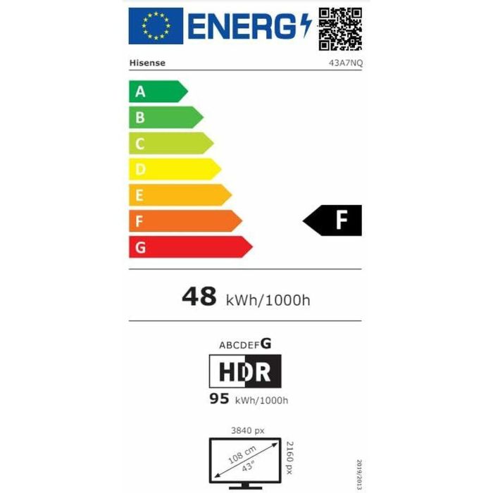 Smart TV Hisense 43A7NQ 4K Ultra HD 43" QLED 1 Smart TV Hisense 43A7NQ 4K Ultra HD 43" QLED 1