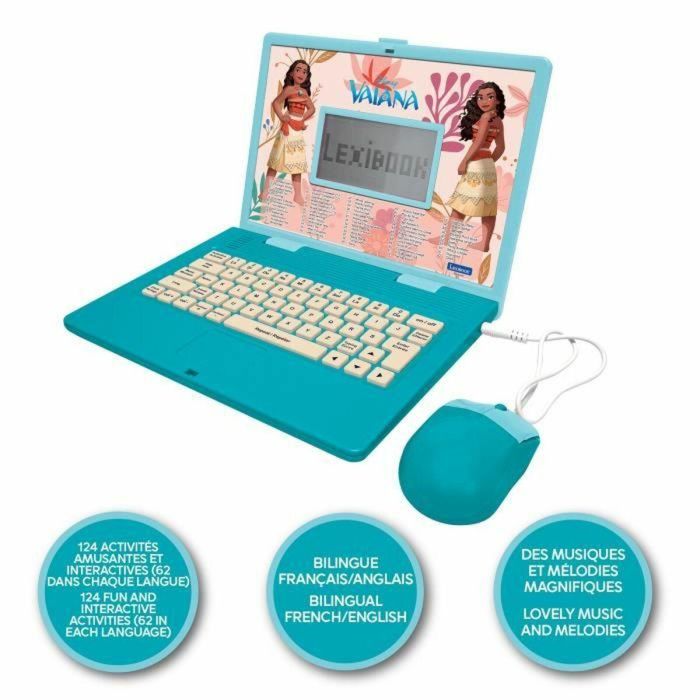 Juguete educativo Lexibook Vaiana Francés Inglés 4 Juguete educativo Lexibook Vaiana Francés Inglés 4