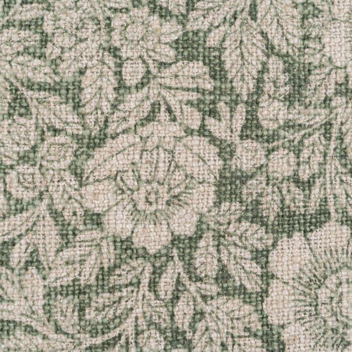 Cojín Flores Beige Oscuro 60 X 40 cm