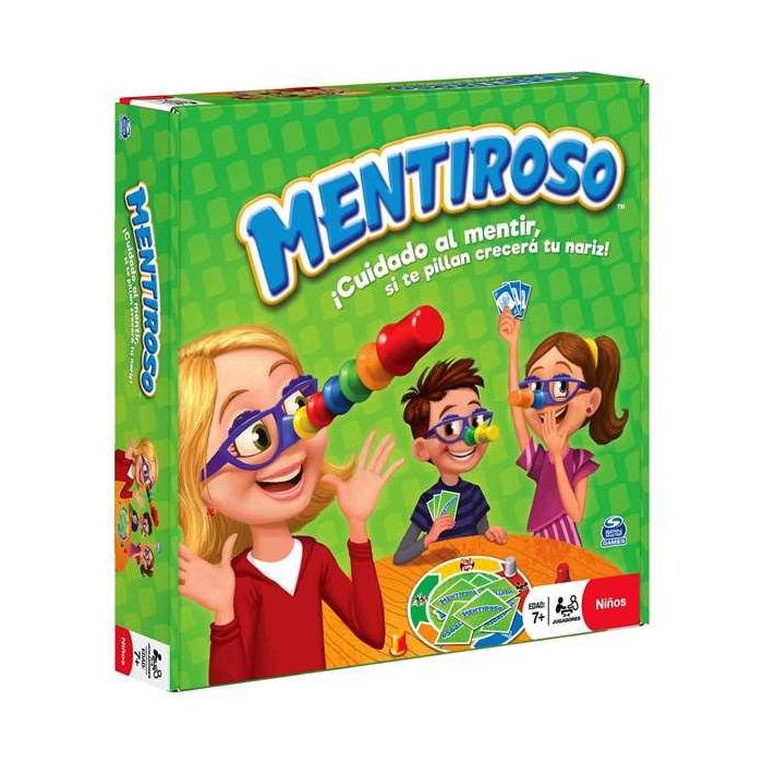 Juego de mesa mentiroso. deshazte de tus cartas sin mentir. 24x24x4'7cm 5 Juego de mesa mentiroso. deshazte de tus cartas sin mentir. 24x24x4'7cm 5