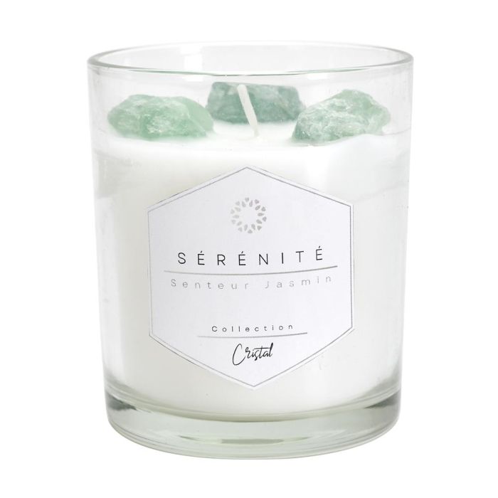 Home Deco Factory Vela Perfumada con Piedras para Meditación, 10 cm de Altura, Aromas Variados 5 Home Deco Factory Vela Perfumada con Piedras para Meditación, 10 cm de Altura, Aromas Variados 5
