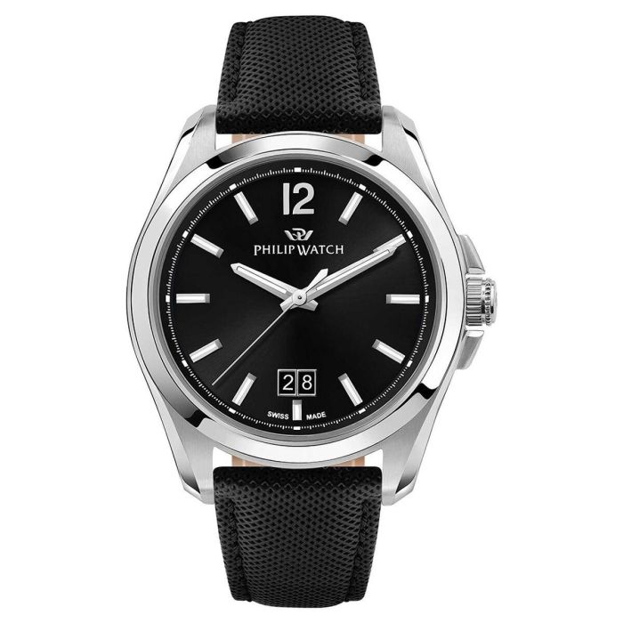 Reloj Hombre Philip Watch R8251218001 Negro (Ø 43 mm)