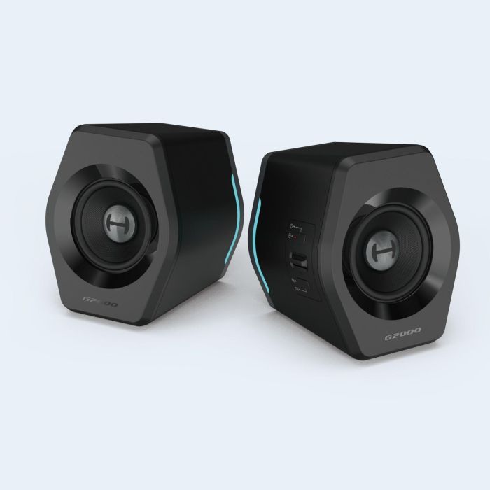 Edifier G2000 Altavoces Gaming 2.0 Bluetooth RGB Negro para PC/Portátil 2