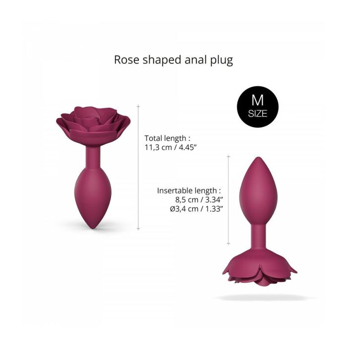 Plug Anal Love to Love 6032411 Rojo 2 Plug Anal Love to Love 6032411 Rojo 2