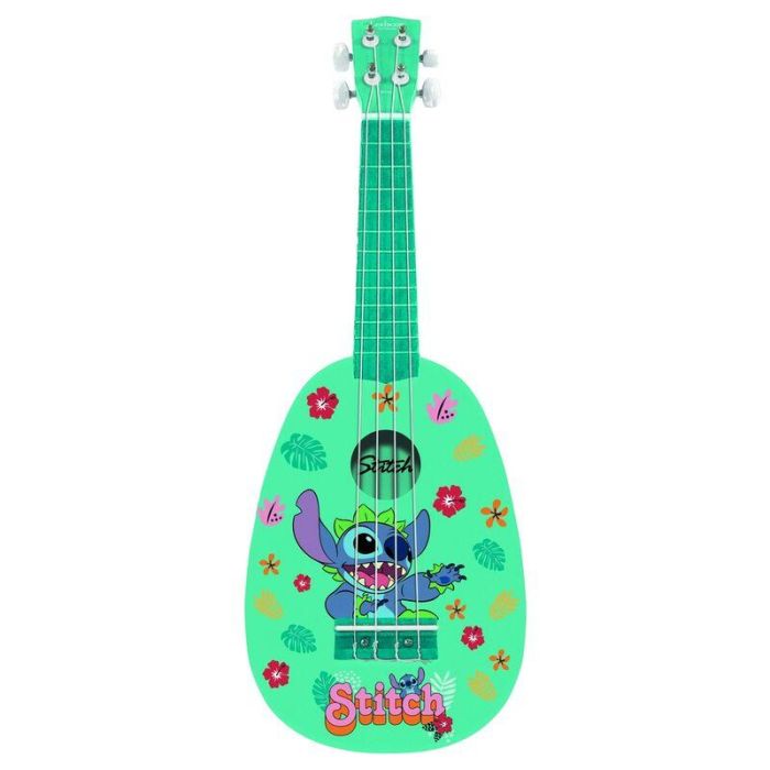 Lexibook K230D Ukelele de Madera Disney Stitch con Cuerdas de Nylon para niños +3 años 0 Lexibook K230D Ukelele de Madera Disney Stitch con Cuerdas de Nylon para niños +3 años 0