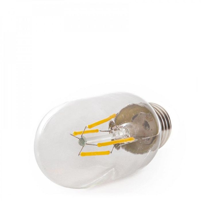 Bombilla LED E27 4W 288Lm 2000ºK Filamento T45 40.000H [HO-LF-T45-E27-4W-WW] 1