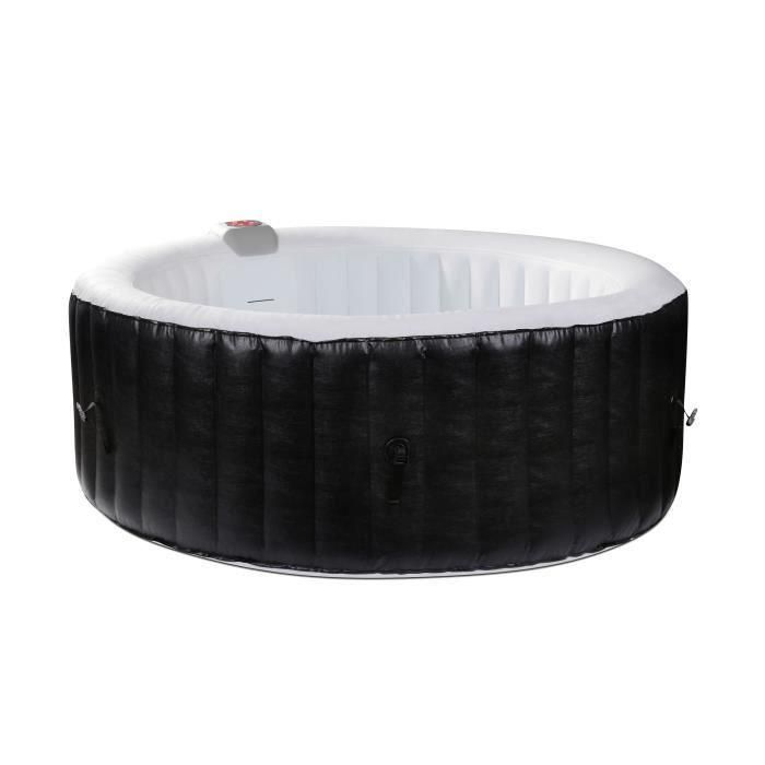 Sunspa Spa Hinchable Redondo para 4 Plazas con 130 Jets