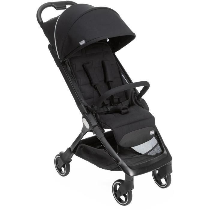 CHICCO - Cochecito paraguas - Nosotros - 4 ruedas - Negro CHICCO - Cochecito paraguas - Nosotros - 4 ruedas - Negro