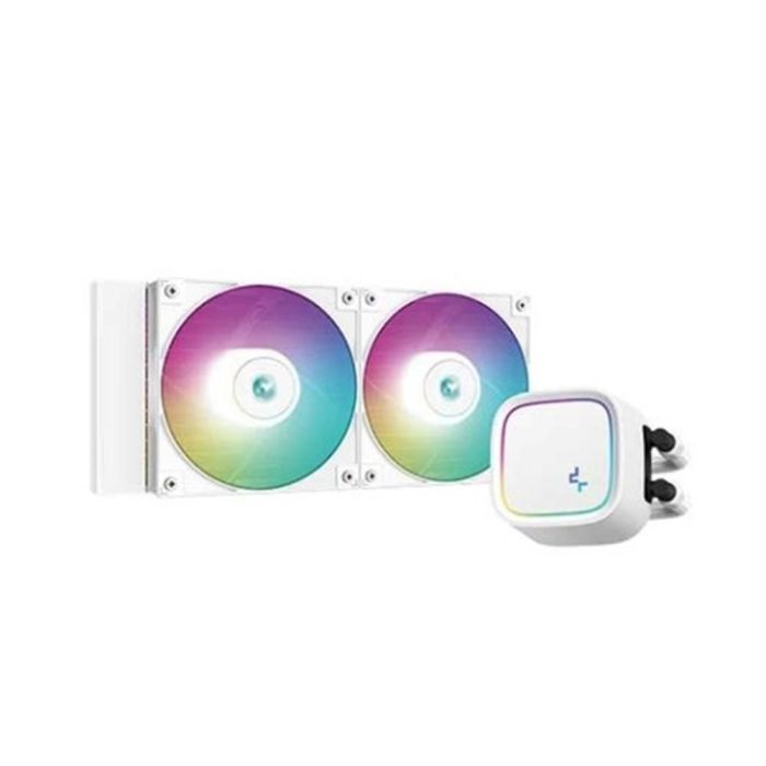 Deepcool Kit Refrigeración Líquida LE520 White ARGB, Tecnología Antifugas, 220W TDP, R-LE520-WHAMMN-G-1 Deepcool Kit Refrigeración Líquida LE520 White ARGB, Tecnología Antifugas, 220W TDP, R-LE520-WHAMMN-G-1