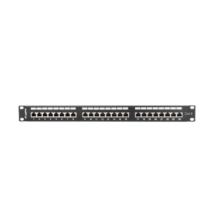 Lanberg PPS6-1024-B Patch Panel 24 Puertos RJ-45 Cat6 1U Negro Metal 13 Lanberg PPS6-1024-B Patch Panel 24 Puertos RJ-45 Cat6 1U Negro Metal 13