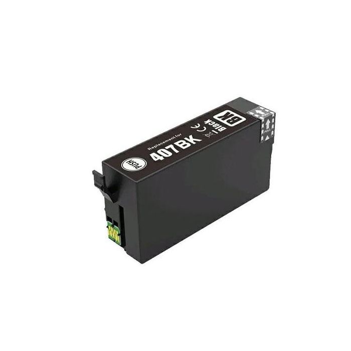 Dayma Cartucho de Tinta Compatible Epson E407 XL Negro - 2.600 Páginas Premium para WF 4745, WF 4745DTWF, WorkForce Pro WF-4745, WorkForce Pro WF-4745DTWF 1