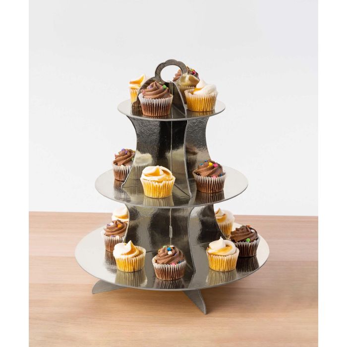 Base para Repostería de 3 Niveles - 16, 23, 30 cm - Algon (24 Unidades) 2 Base para Repostería de 3 Niveles - 16, 23, 30 cm - Algon (24 Unidades) 2