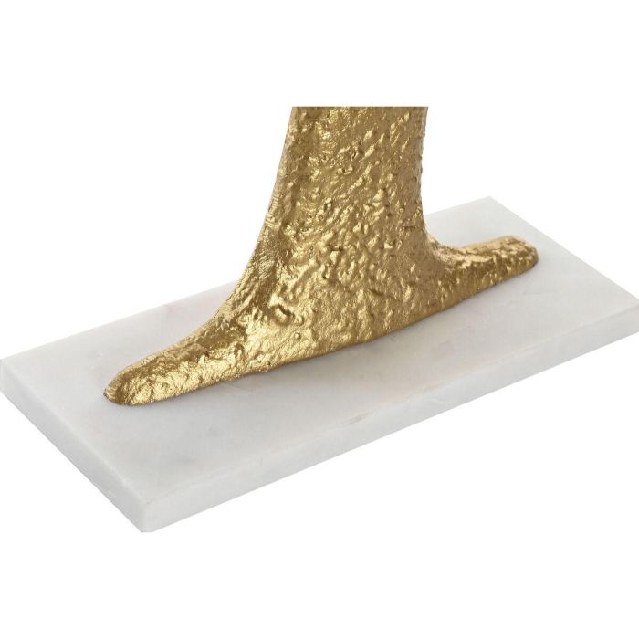 Figura Moderno DKD Home Decor Dorado Blanco 10 x 68 x 76 cm 2 Figura Moderno DKD Home Decor Dorado Blanco 10 x 68 x 76 cm 2