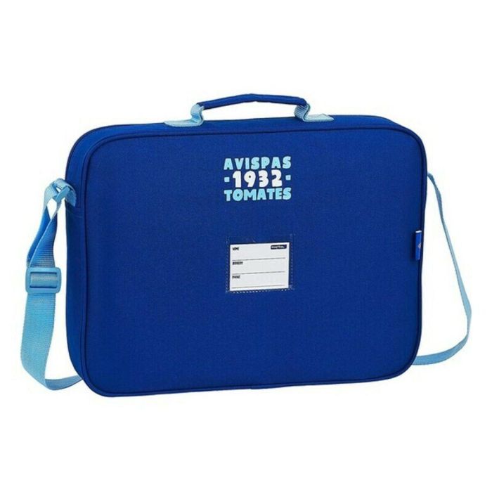 Cartera Escolar Real Zaragoza Azul Azul claro (38 x 28 x 6 cm) 1 Cartera Escolar Real Zaragoza Azul Azul claro (38 x 28 x 6 cm) 1