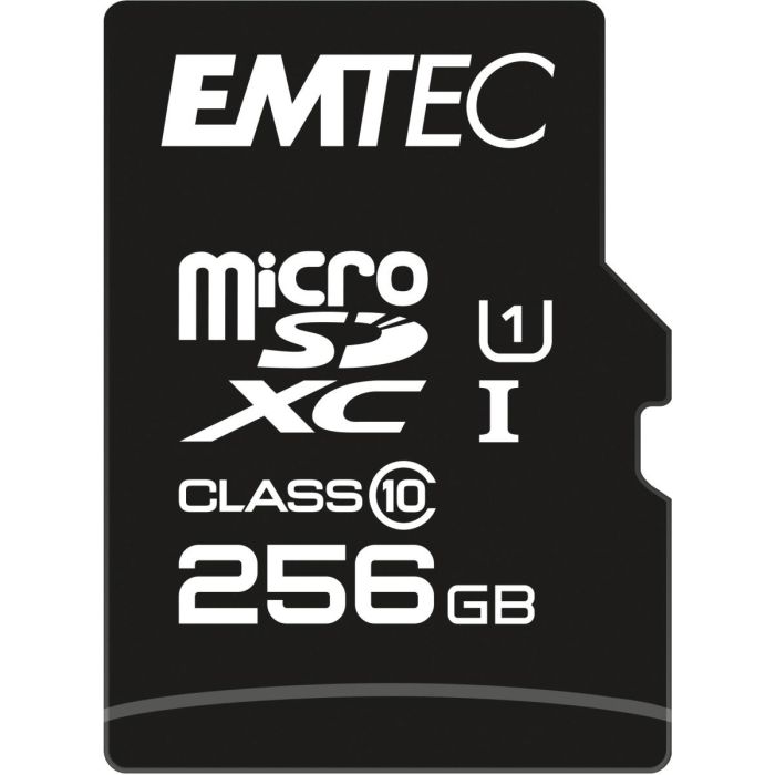 CARD Emtec m256GB UHS-I U1 EliteGold + Adapter 0 CARD Emtec m256GB UHS-I U1 EliteGold + Adapter 0