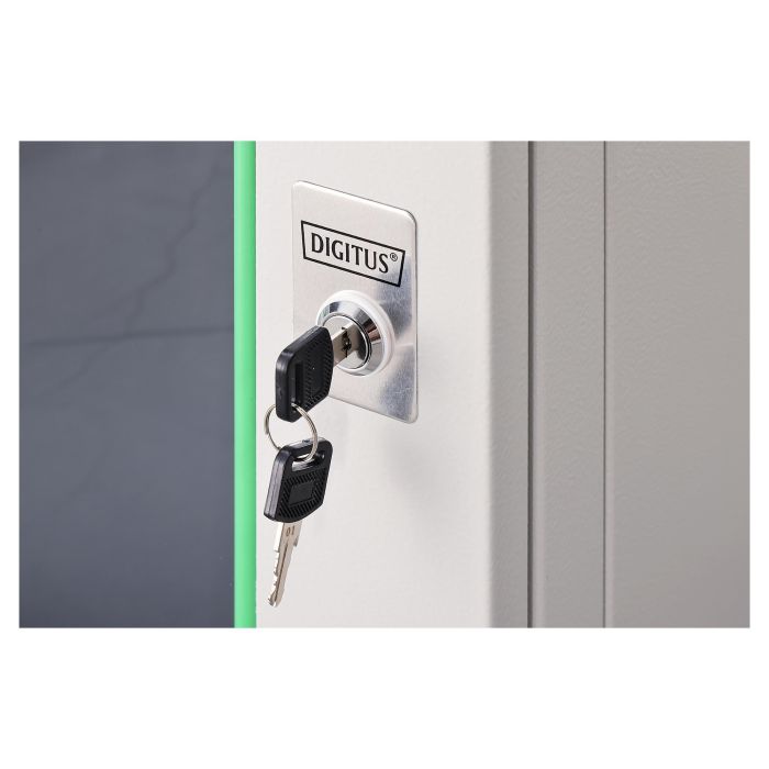 Digitus Caja Mural Serie Dynamic Basic 9HE 505,05x600x600mm Gris 1