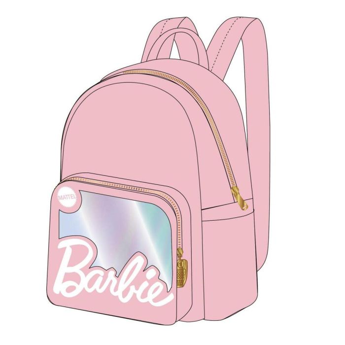 Mochila Casual Barbie Rosa 4 Mochila Casual Barbie Rosa 4