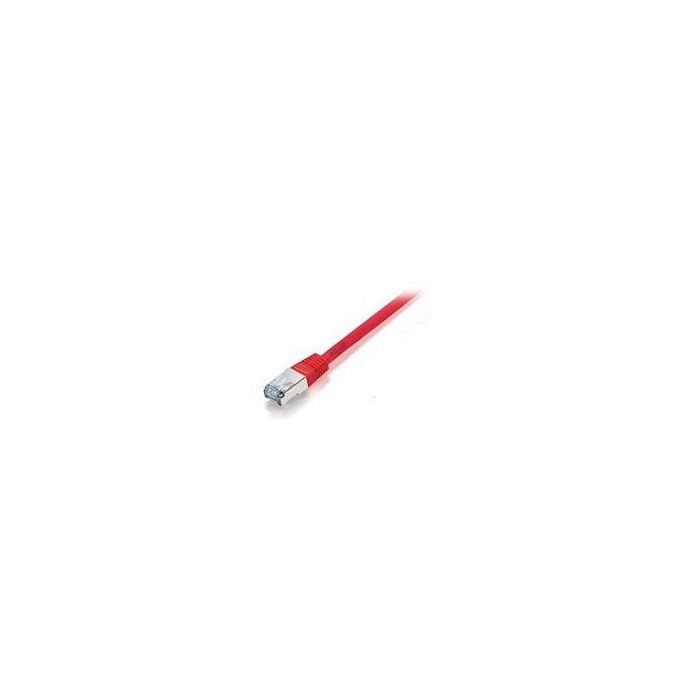 EQUIP Cable de Red Patch Cat5e SF/UTP 2xRJ45 0.50m Rojo