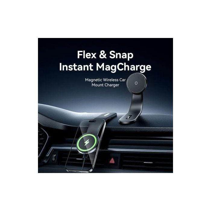 Cargador de Coche Inalámbrico Vention KSKB0/ 15W 1 Cargador de Coche Inalámbrico Vention KSKB0/ 15W 1