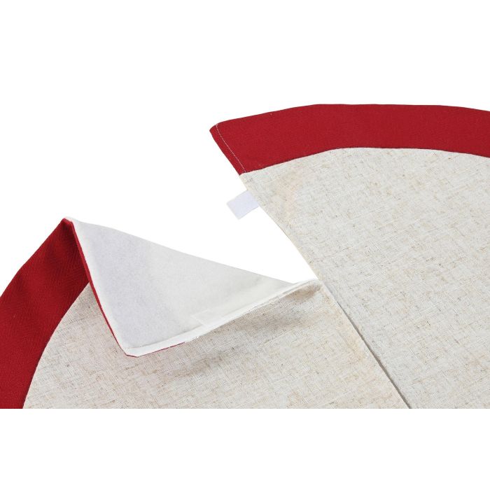 Base Arbol Navidad Tradicional DKD Home Decor Rojo Beige 90 x 2 x 90 cm 3 Base Arbol Navidad Tradicional DKD Home Decor Rojo Beige 90 x 2 x 90 cm 3