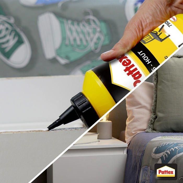 Pattex Pegamento Classic 750gr para Montaje, Revestimiento y Laminado de Superficies | Adhesivo de Acetato de Polivinilo en Dispersión Acuosa 2 Pattex Pegamento Classic 750gr para Montaje, Revestimiento y Laminado de Superficies | Adhesivo de Acetato de Polivinilo en Dispersión Acuosa 2