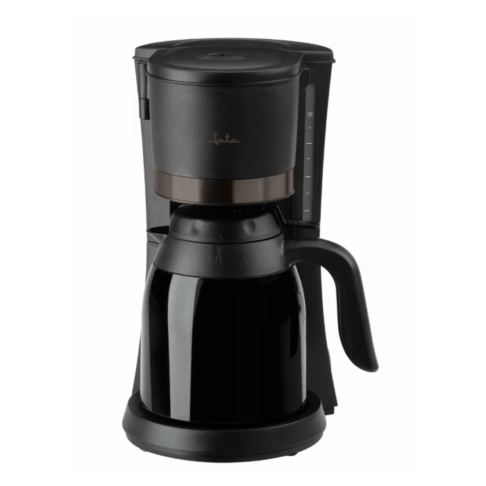 Jata Cafetera de Goteo JECA1800, 2-12 Tazas, Jarra Térmica 1L, 800W, Negra