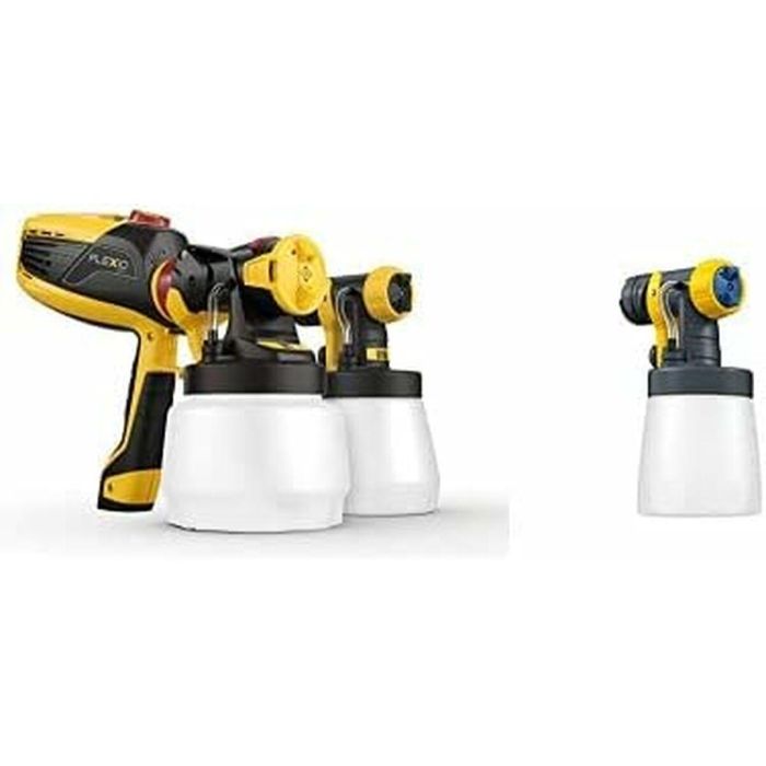 Wagner W590 Pistola de pintura universal de baja presión para paredes y lacas, 630W, 2 frentes Ispray, Tecnología Flexio, Turbina X-Boost 13