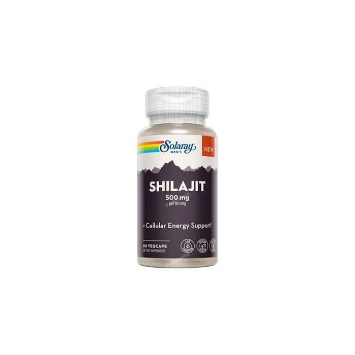 Solaray Super Shilajit 500 mg - 60 Vegcaps