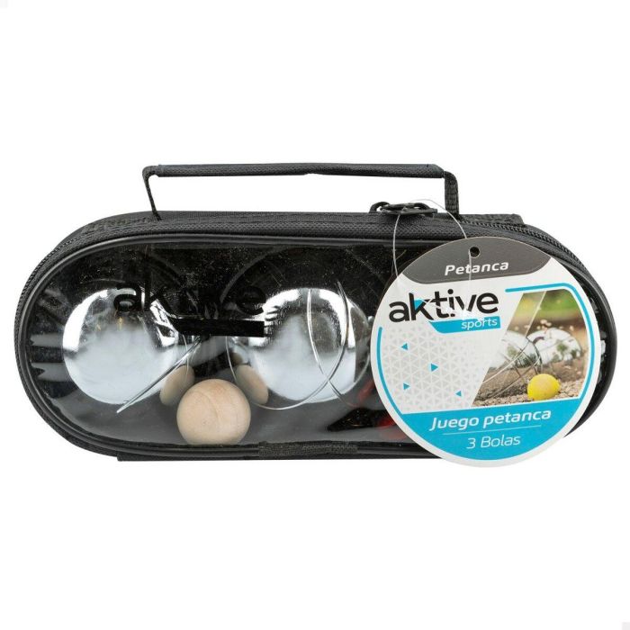 Juego de Petanca Aktive Madera Nailon Metal 6 Unidades 1 Juego de Petanca Aktive Madera Nailon Metal 6 Unidades 1